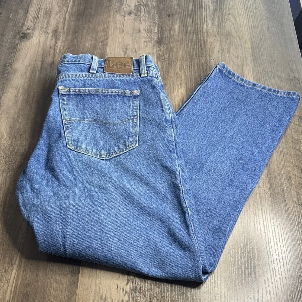 Lee Men's Classic Denim Straight Jeans